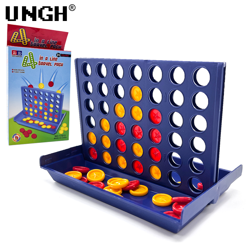 Board Game For 6 Years Old - UNGH Four In A Row Bingo