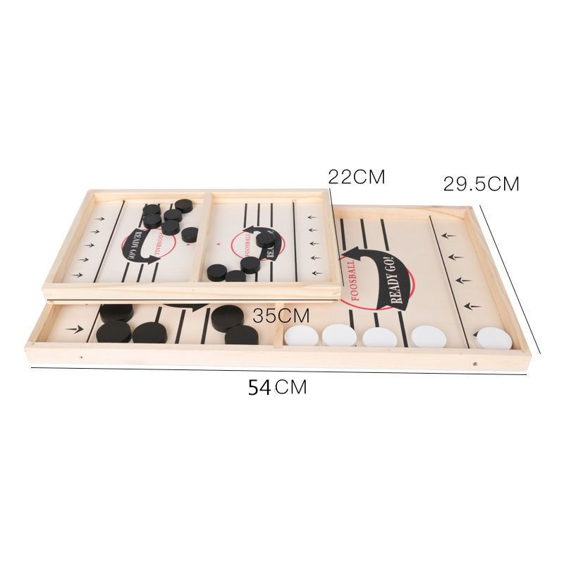 Board Game For 6 Years Old - Table Hockey Paced Sling Puck Board