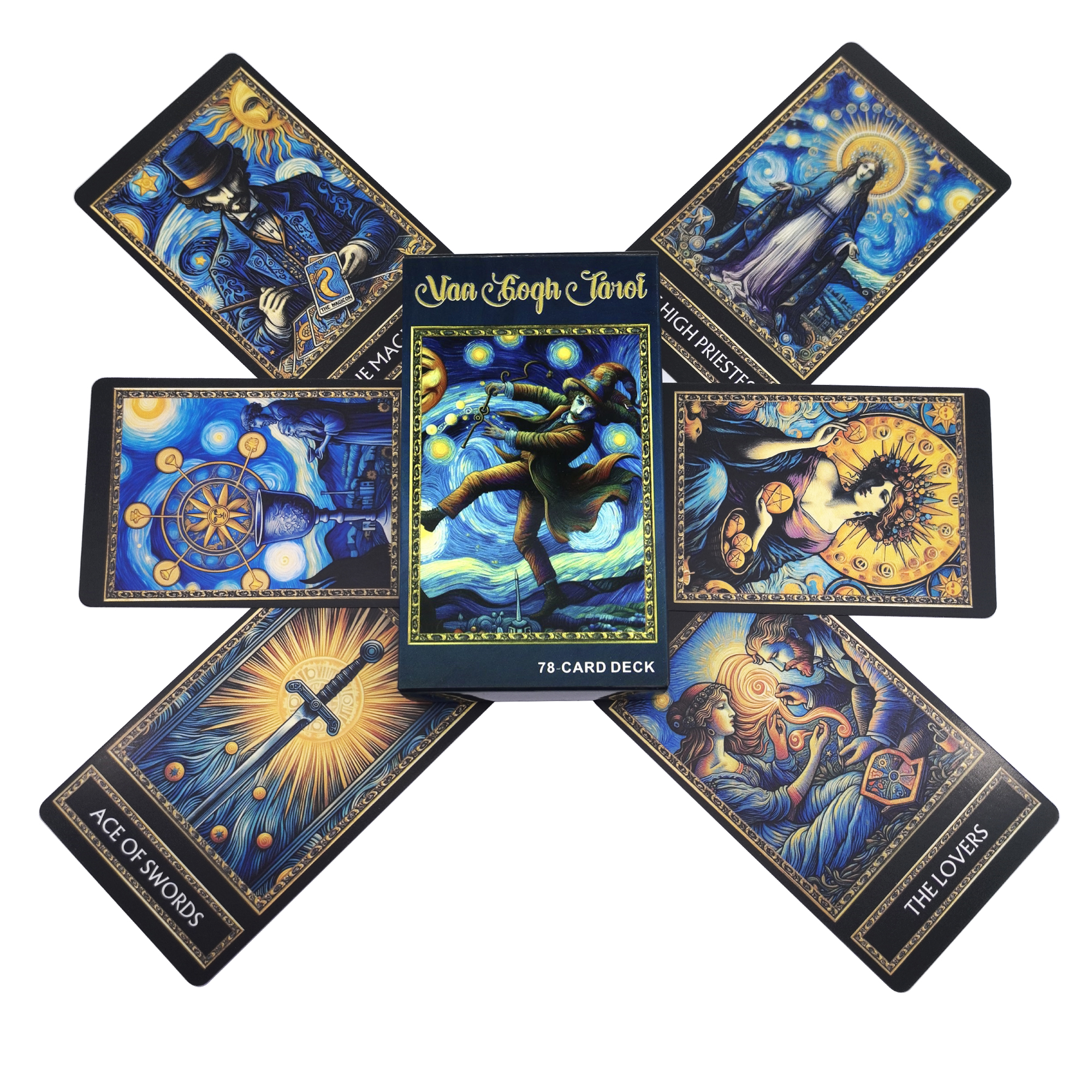 Card Game Deck - New Van Gogh Tarot Cards A