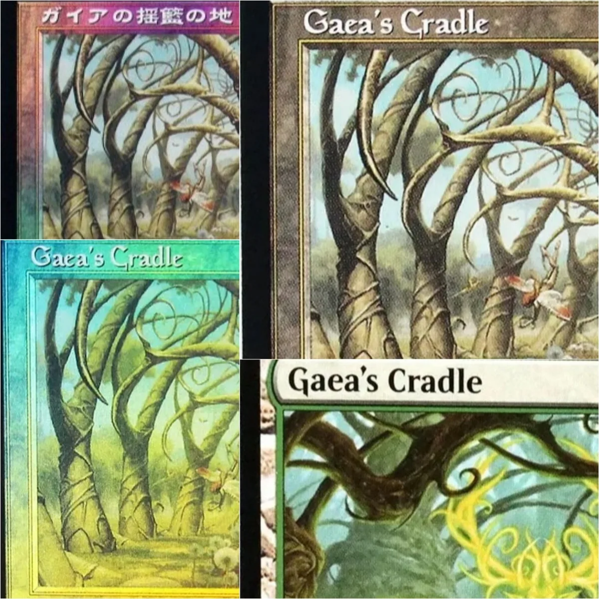 Board Game Quest - [(Gaea’s Cradle)] TCG Magical Proxy Cards