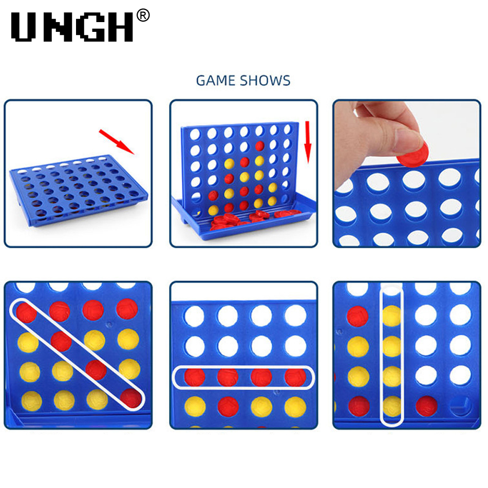 UNGH Four In A Row Bingo Chess - Board Game For 6 Years Old のレビューと価格