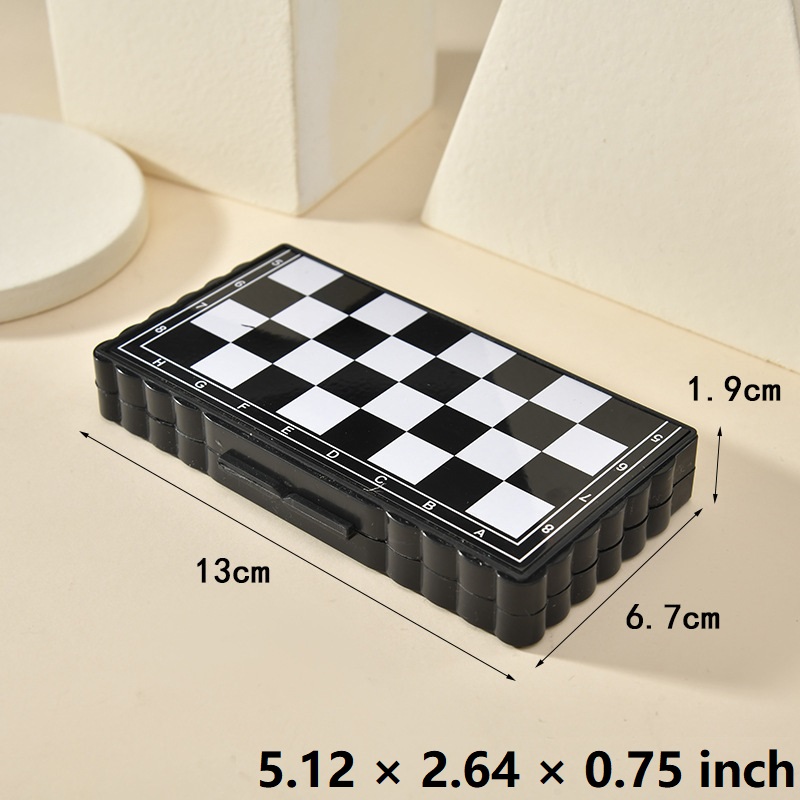 Mini Portable Magnetic Chess S - Magnetic Travel Chess のレビューと価格