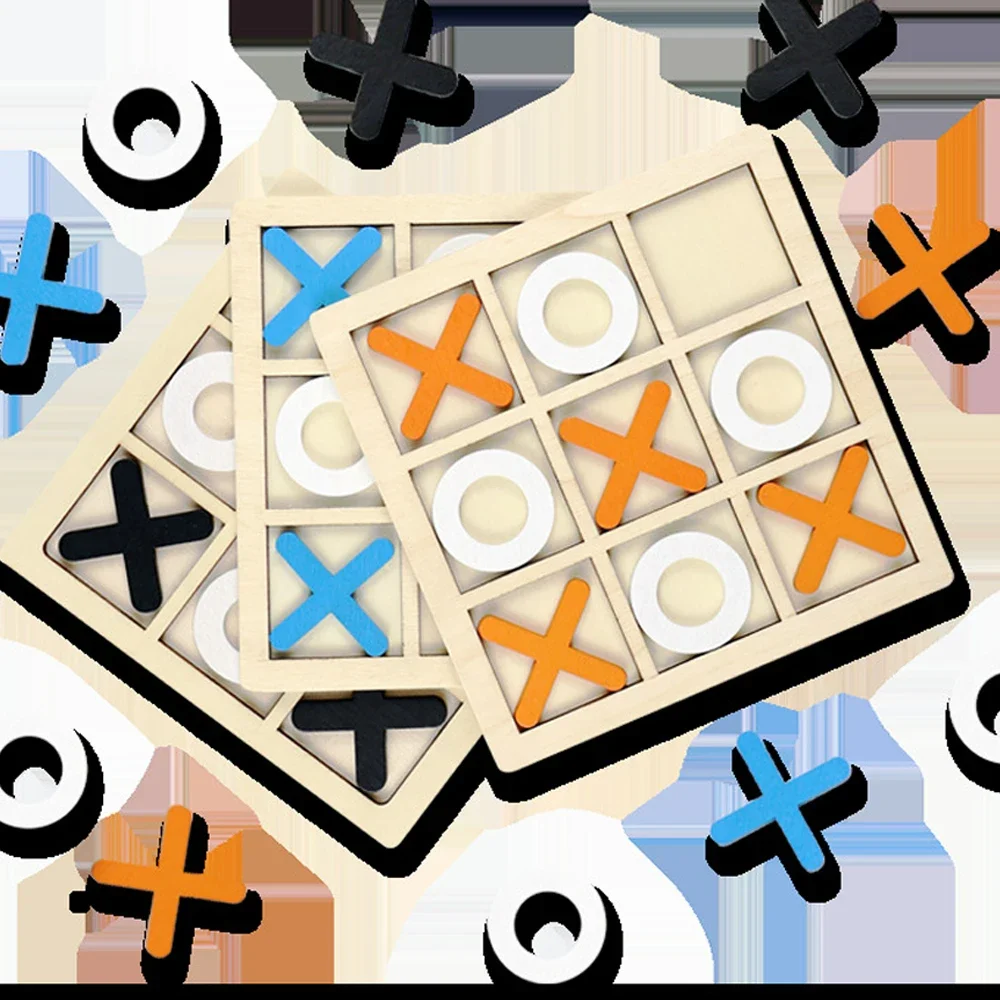 Wooden XO Tic Tac Toe Game Min - Board Game For 6 Years Old のレビューと価格