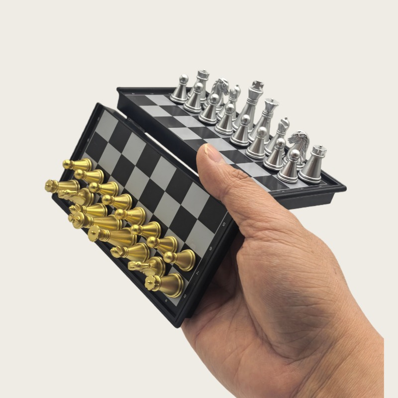 Mini Portable Folding Magnetic - Magnetic Travel Chess のレビューと価格