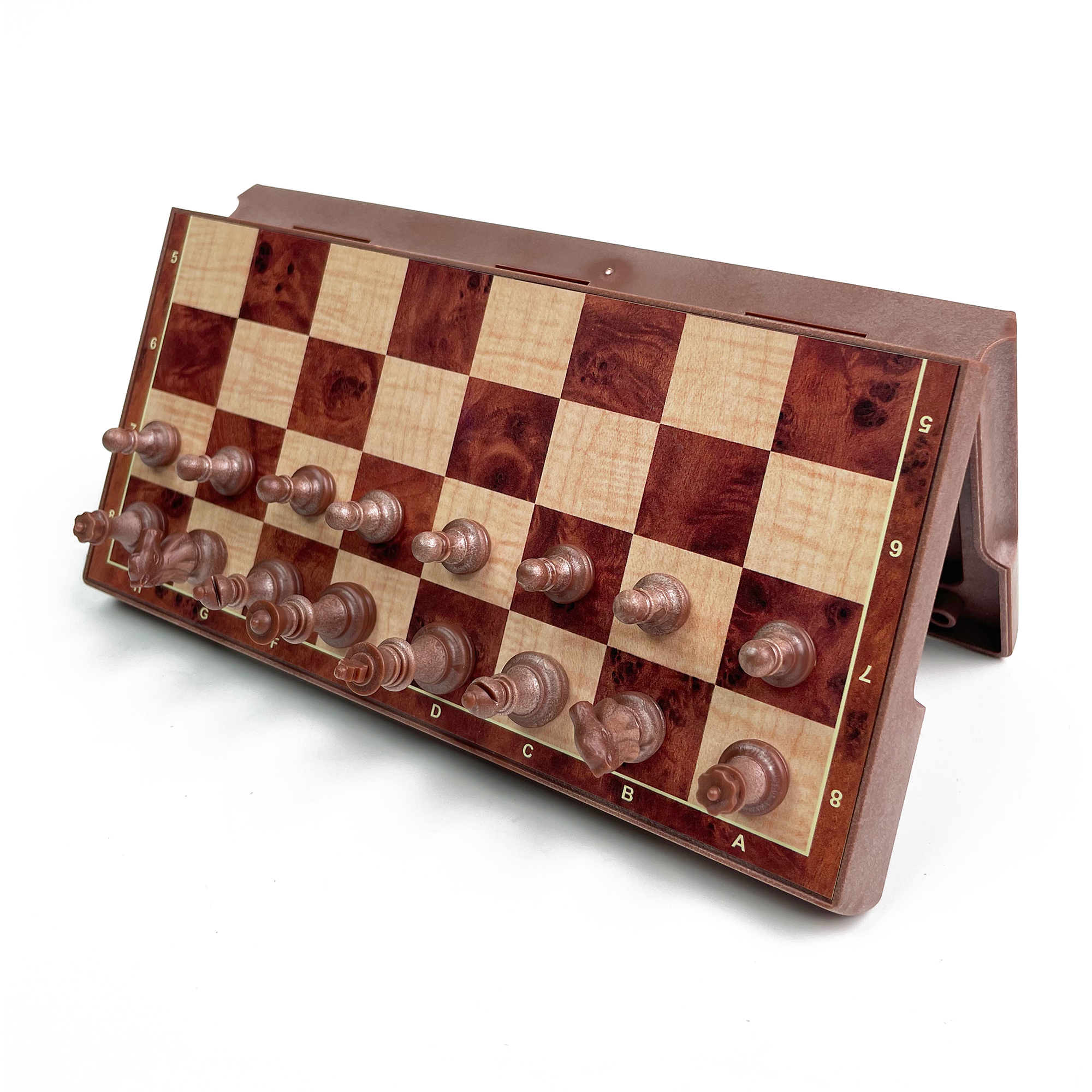 2-in-1 Foldable Magnetic Woodg - Magnetic Travel Chess のレビューと価格