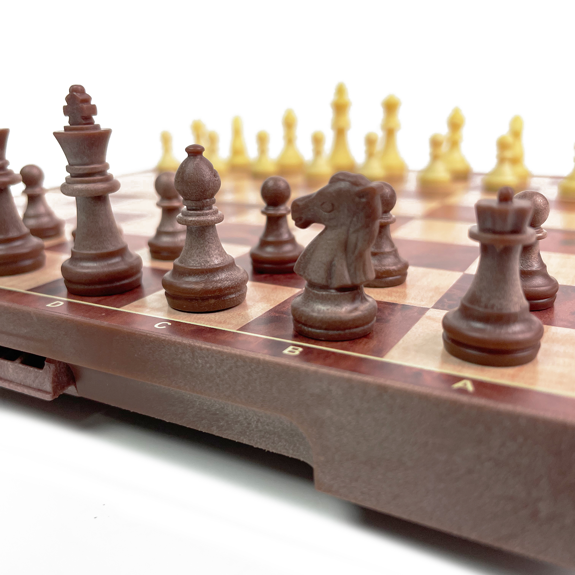 2-in-1 Foldable Magnetic Woodg - Magnetic Travel Chess のレビューと価格