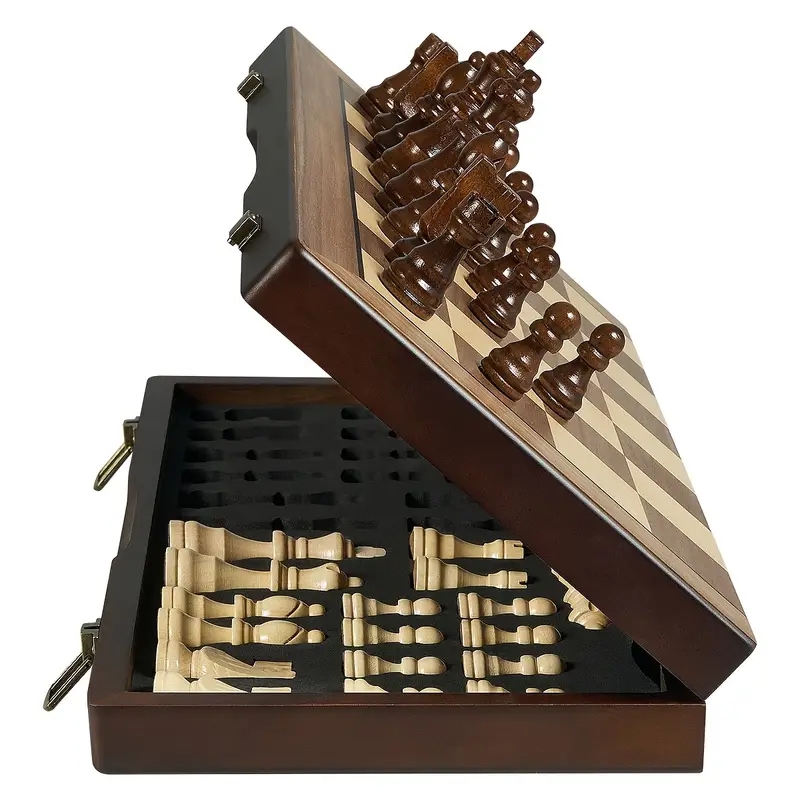 39.3cm/15.47inch magnetic wood - Magnetic Travel Chess のレビューと価格