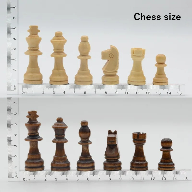 Round Solid Wood Magnetic Ches - Magnetic Travel Chess のレビューと価格