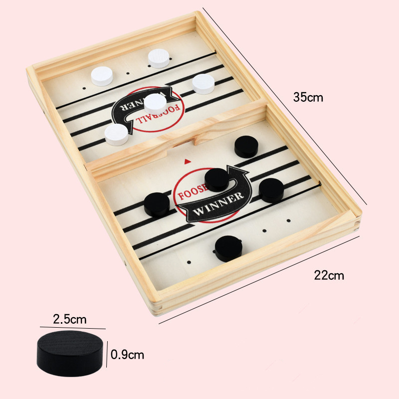 Table Hockey Paced Sling Puck  - Board Game For 6 Years Old のレビューと価格