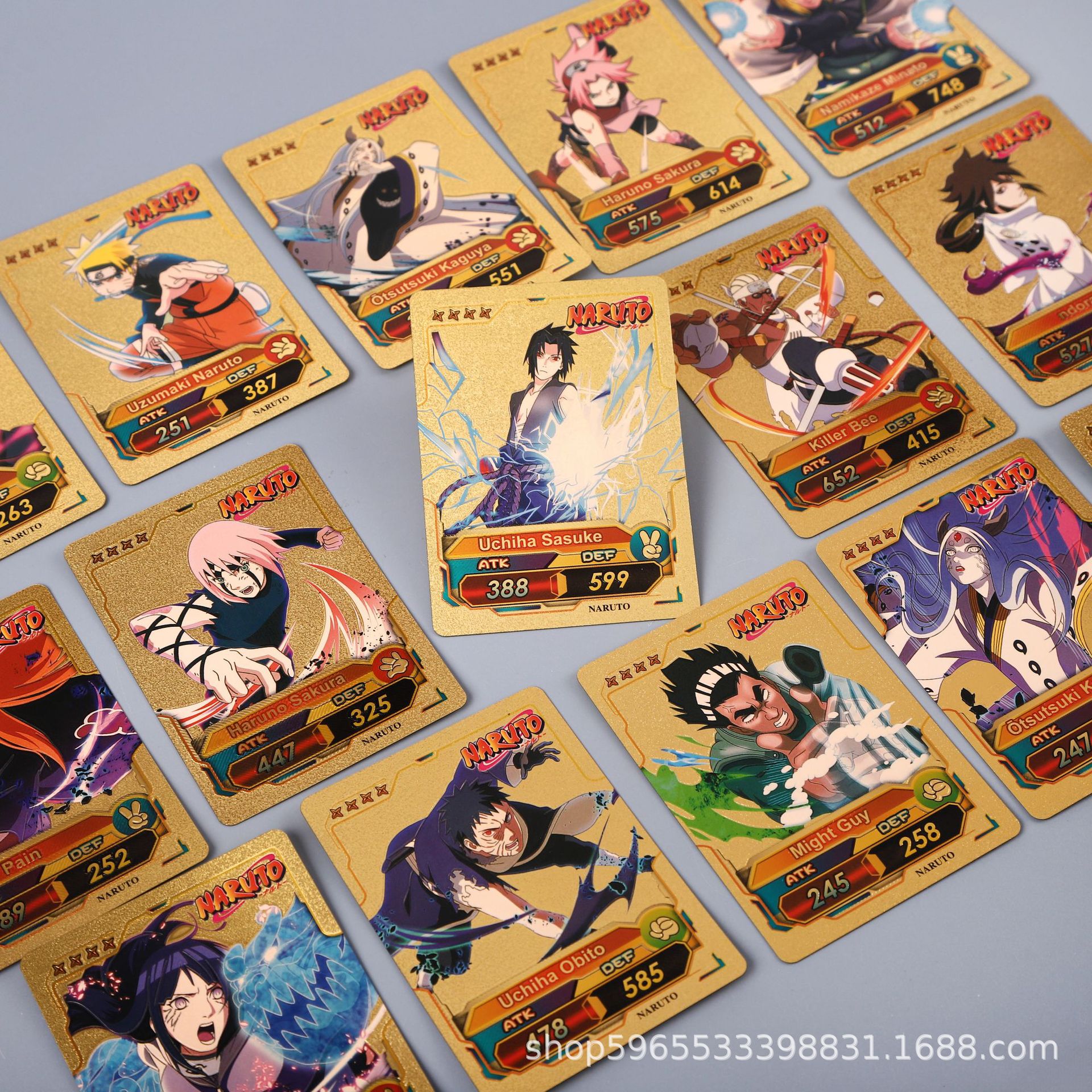 55pcs Naruto Card Gold English - Board Game English のレビューと価格