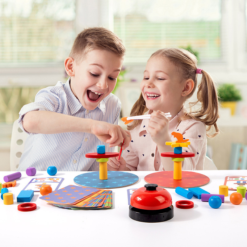 Wooden Stacking Blocks Shape S - Board Game For 6 Years Old のレビューと価格