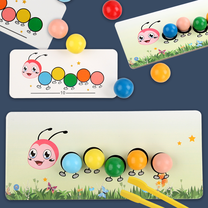 Caterpillar Bead-Picking Toy,  - Board Game For 6 Years Old のレビューと価格