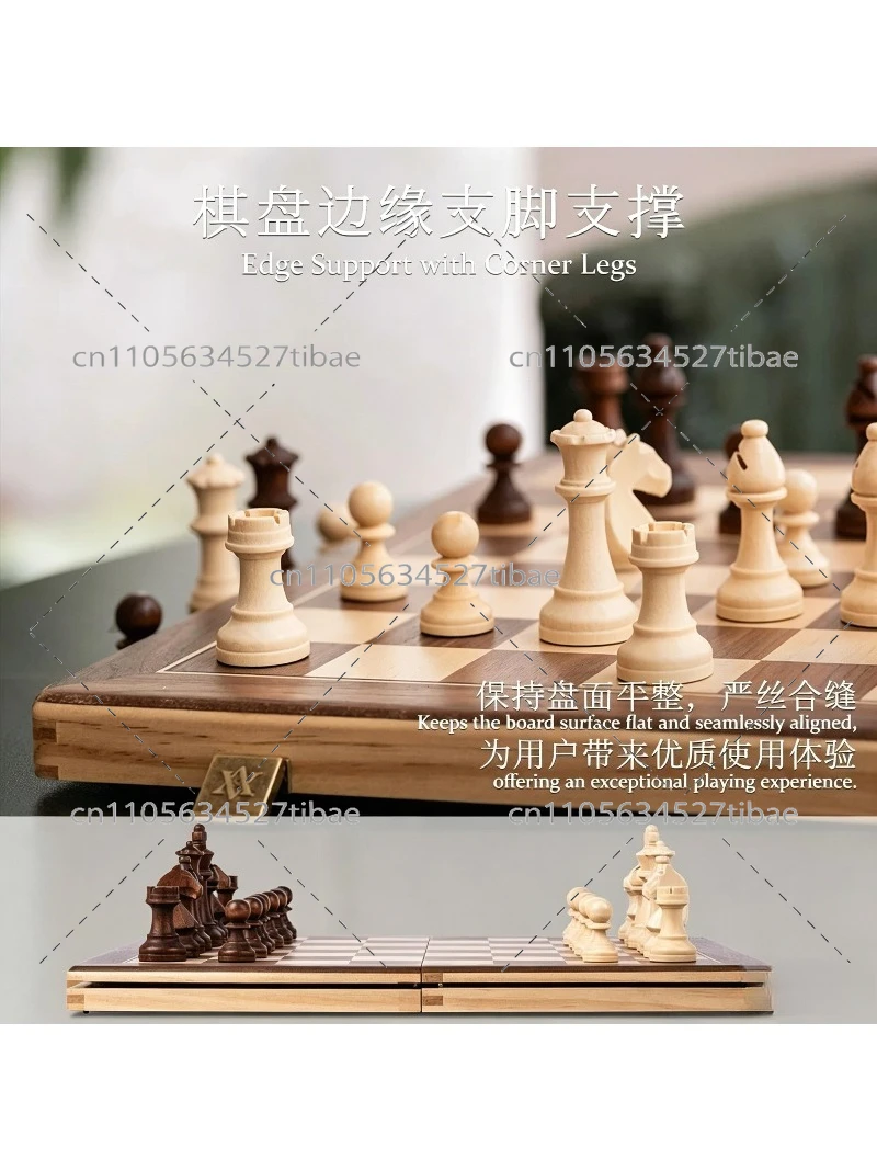 Magnetic Chess Set Solid Wood  - Magnetic Travel Chess のレビューと価格