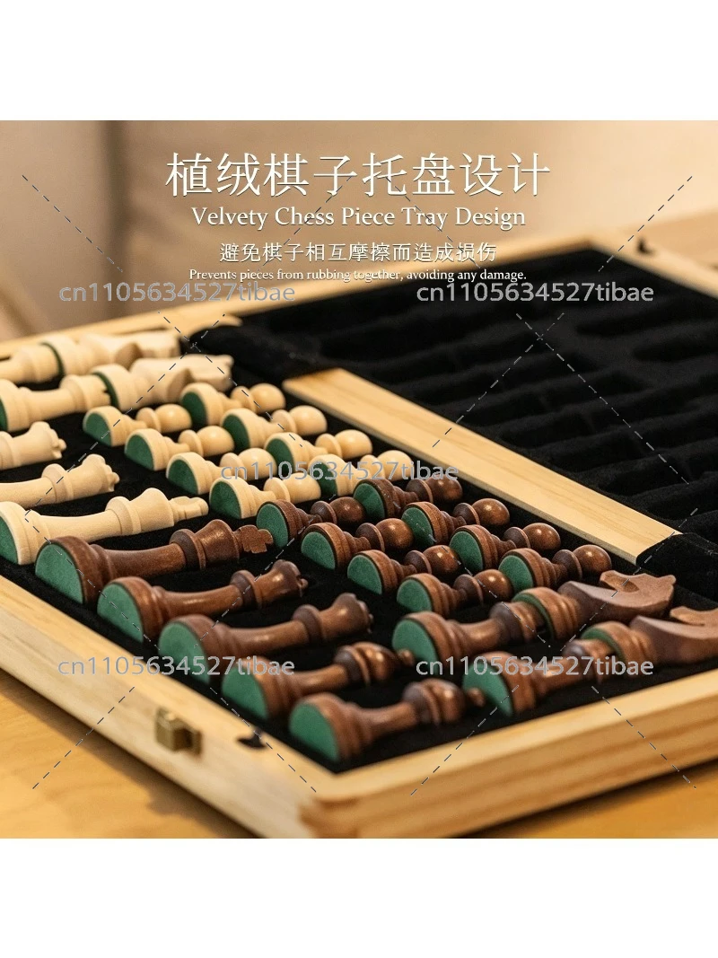 Magnetic Chess Set Solid Wood  - Magnetic Travel Chess のレビューと価格