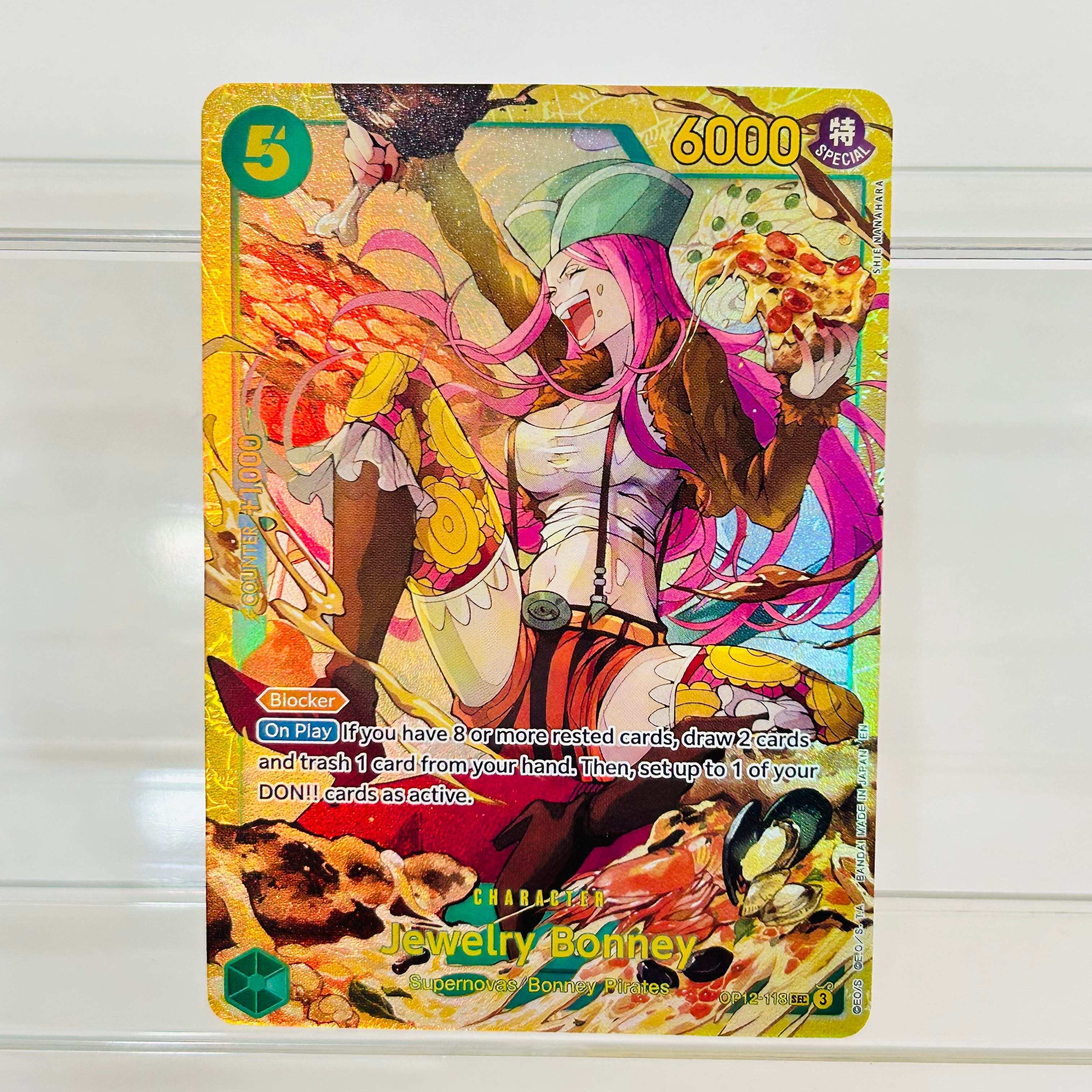One Piece Bonney OP12-113 SEC  - Board Game English のレビューと価格