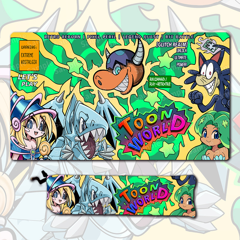 Yu-Gi-Oh! 600x350mm Toon Dark  - Board Game China のレビューと価格