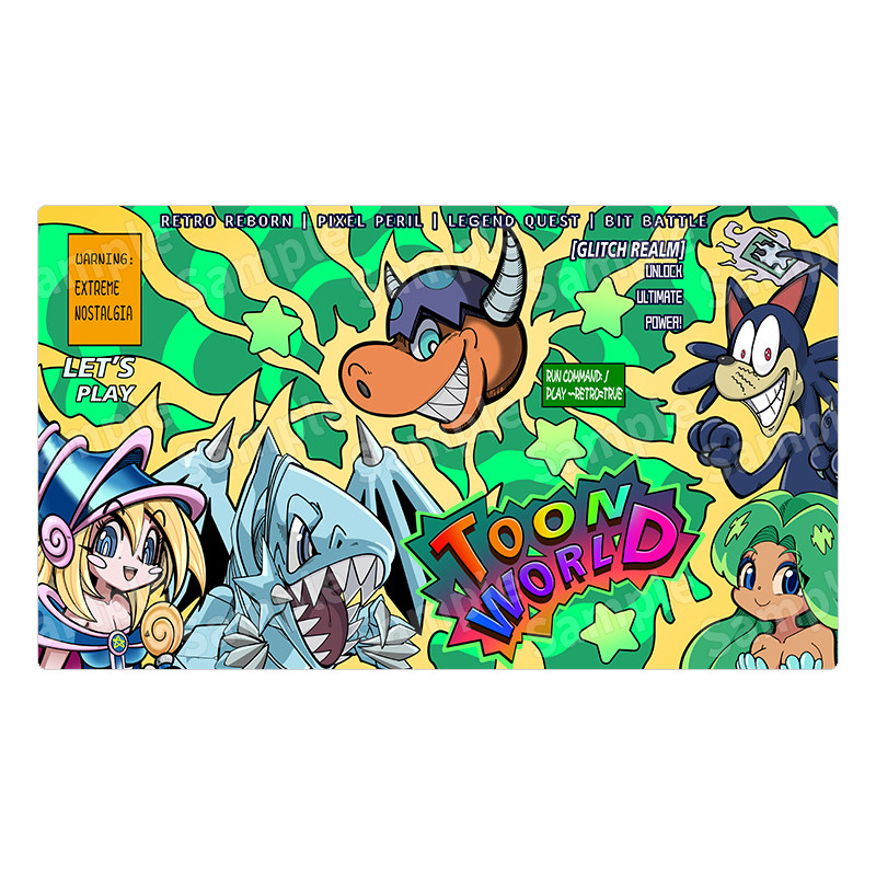 Yu-Gi-Oh! 600x350mm Toon Dark  - Board Game China のレビューと価格