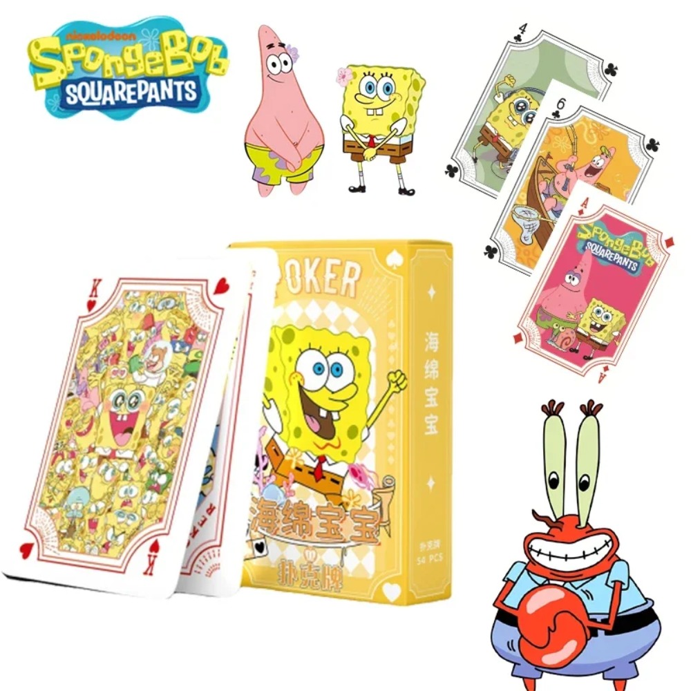 54Sheets/box SpongeBob Anime P - Card Game Deck のレビューと価格