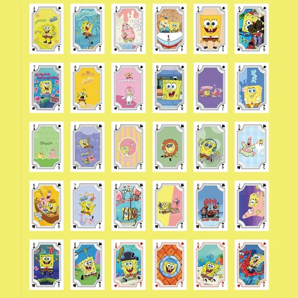 54Sheets/box SpongeBob Anime P - Card Game Deck のレビューと価格