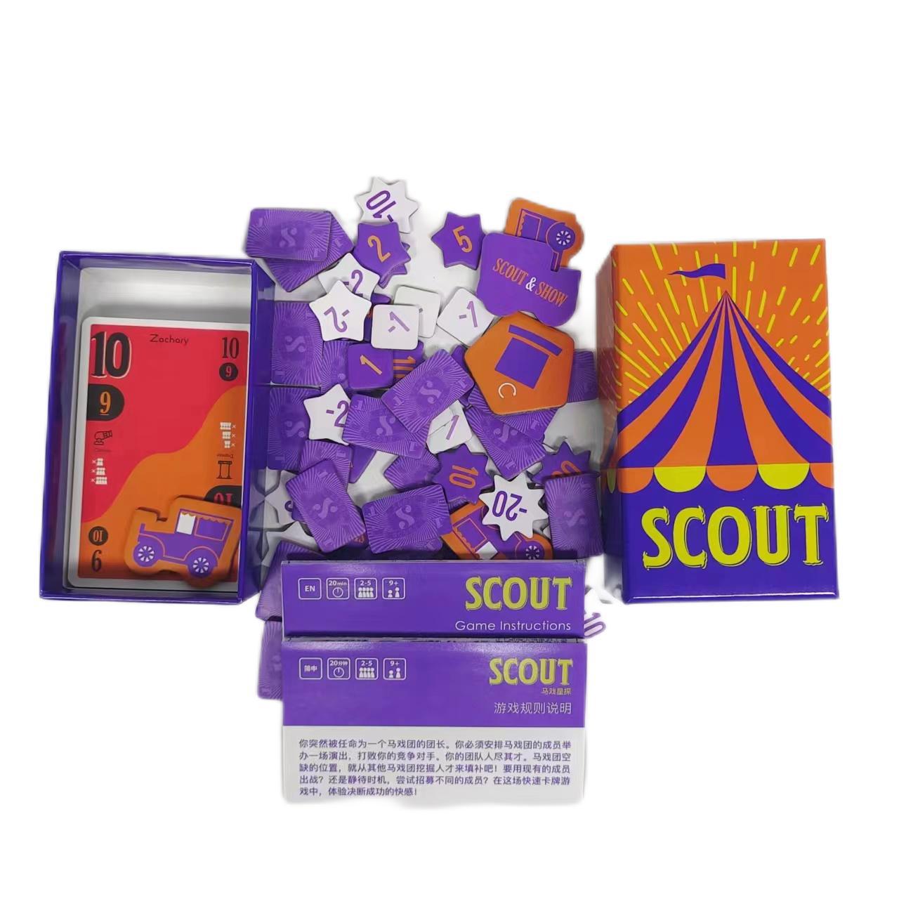 Scout Card Game • Nine Tiles P - Board Game Risk のレビューと価格