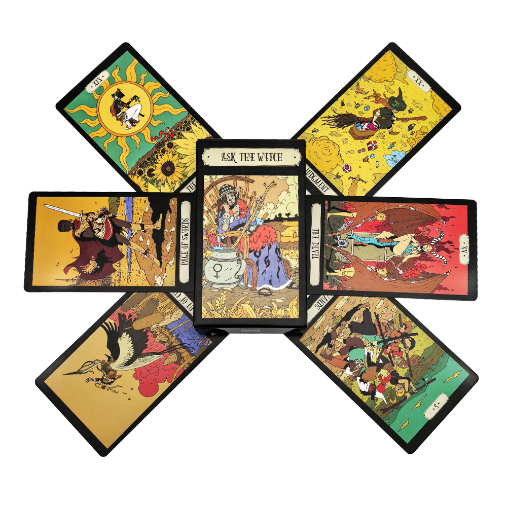 The Witch Tarot Cards Deck Eng - Board Game English のレビューと価格