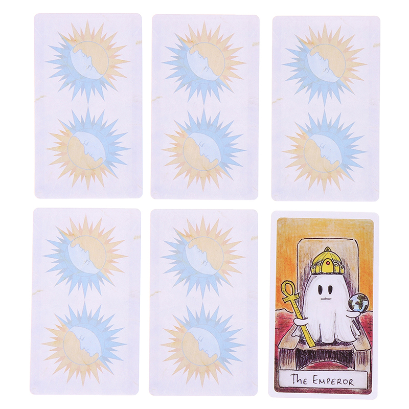 Cute Ghost Tarot Deck Toy Set  - Board Game Master のレビューと価格