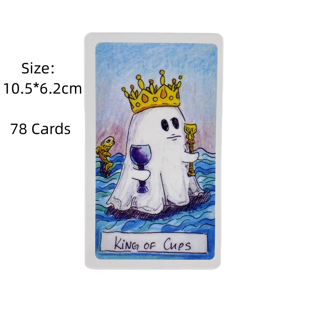 Cute Ghost Tarot Deck Toy Set  - Board Game Master のレビューと価格
