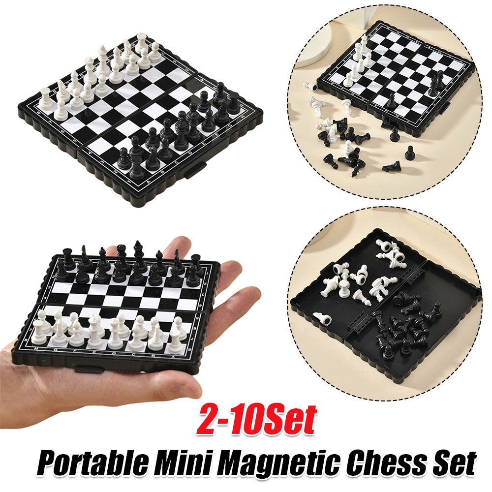 Portable Mini Magnetic Chess S - Magnetic Travel Chess のレビューと価格