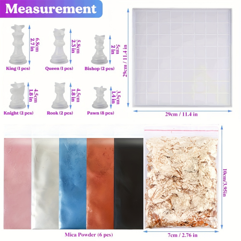 23pcs Chess Set with Silicone  - Board Game Master のレビューと価格
