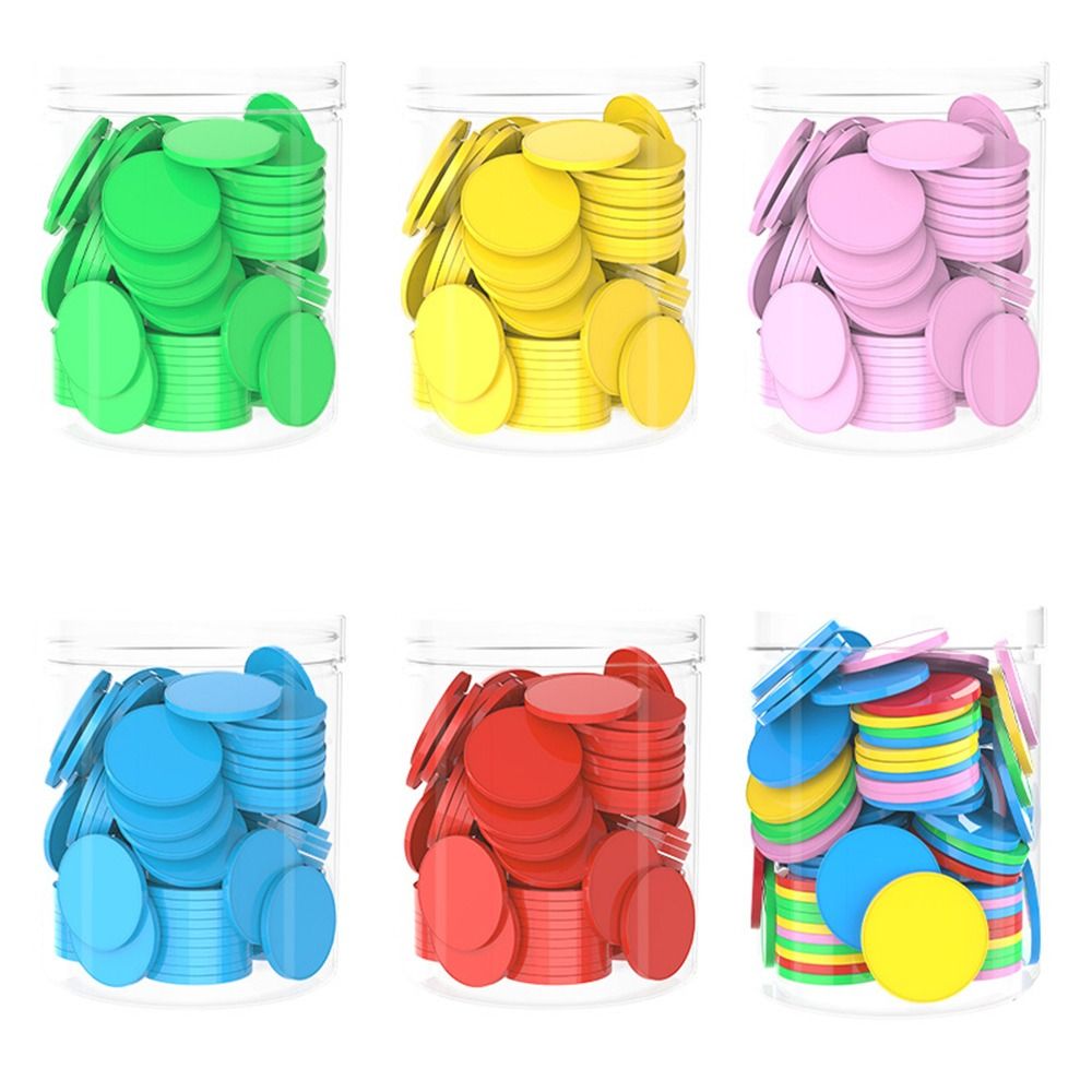 100pcs Plastic Counting Chips  - Board Game Live のレビューと価格