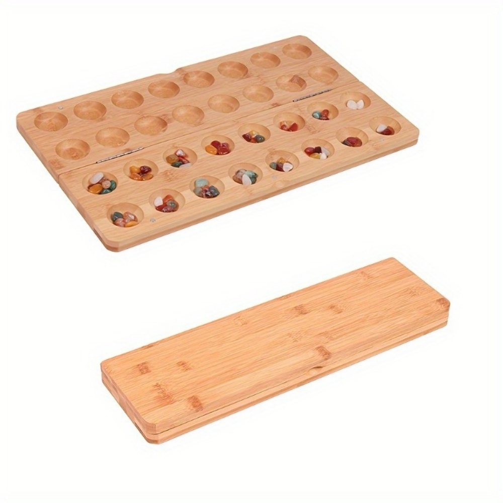 Portable Folding Wooden Mancal - Board Game Master のレビューと価格