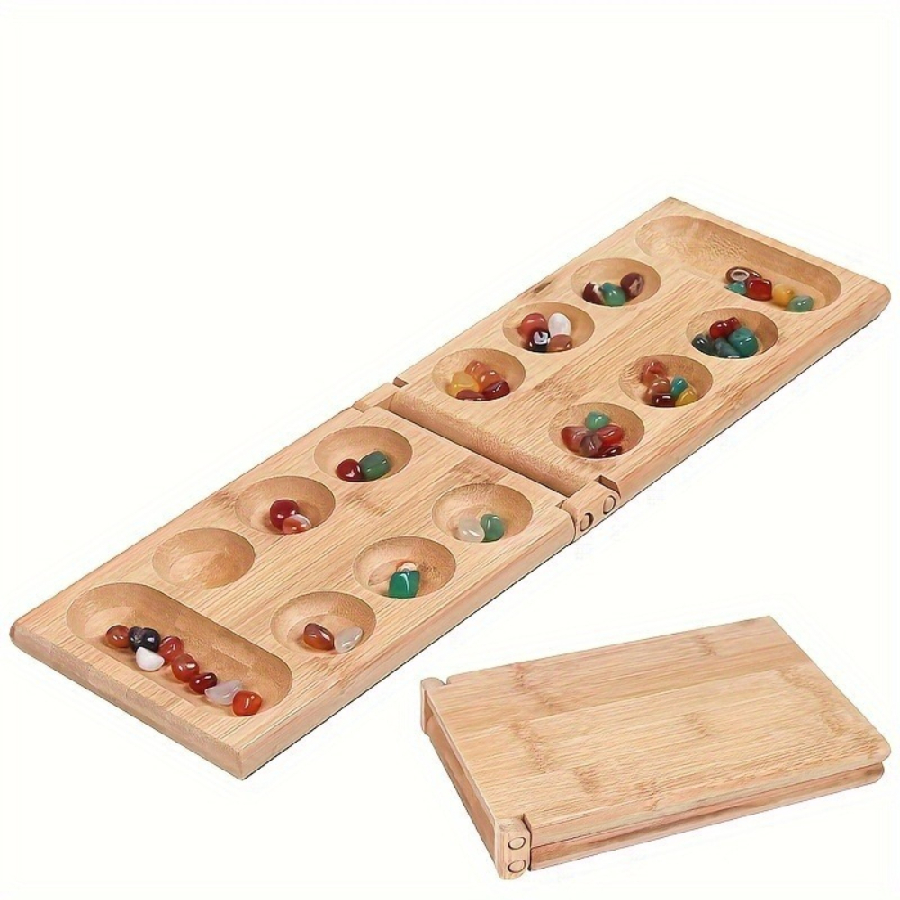 Portable Folding Wooden Mancal - Board Game Master のレビューと価格