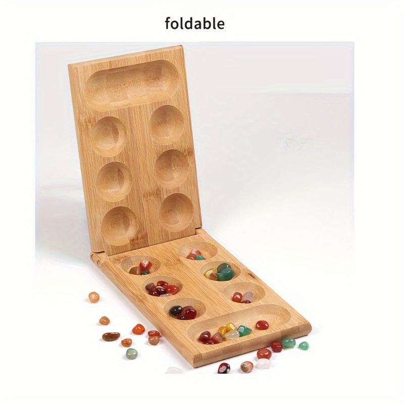 Portable Folding Wooden Mancal - Board Game Master のレビューと価格