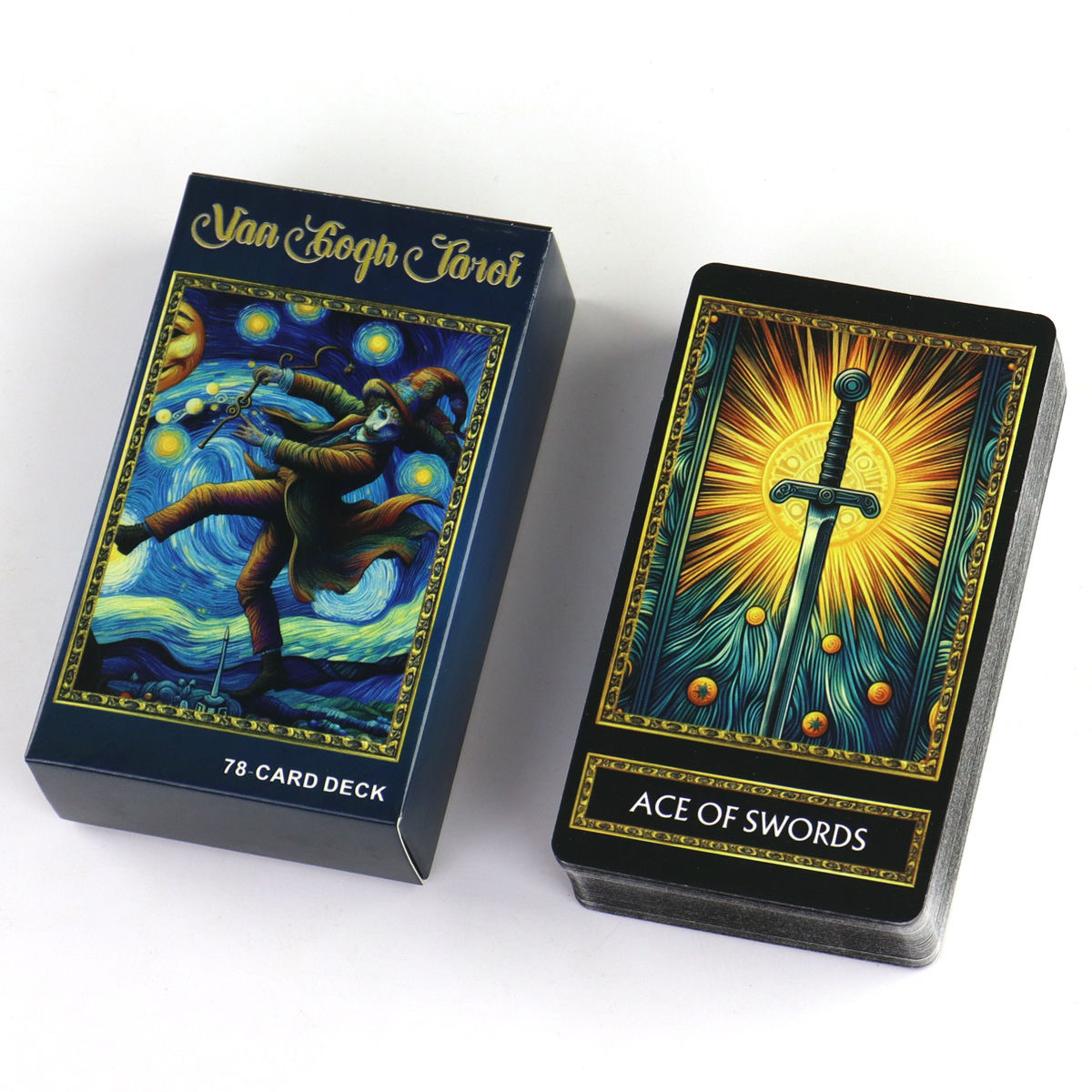 New Van Gogh Tarot Cards A 78  - Card Game Deck のレビューと価格