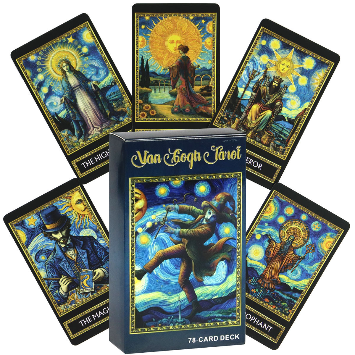 New Van Gogh Tarot Cards A 78  - Card Game Deck のレビューと価格