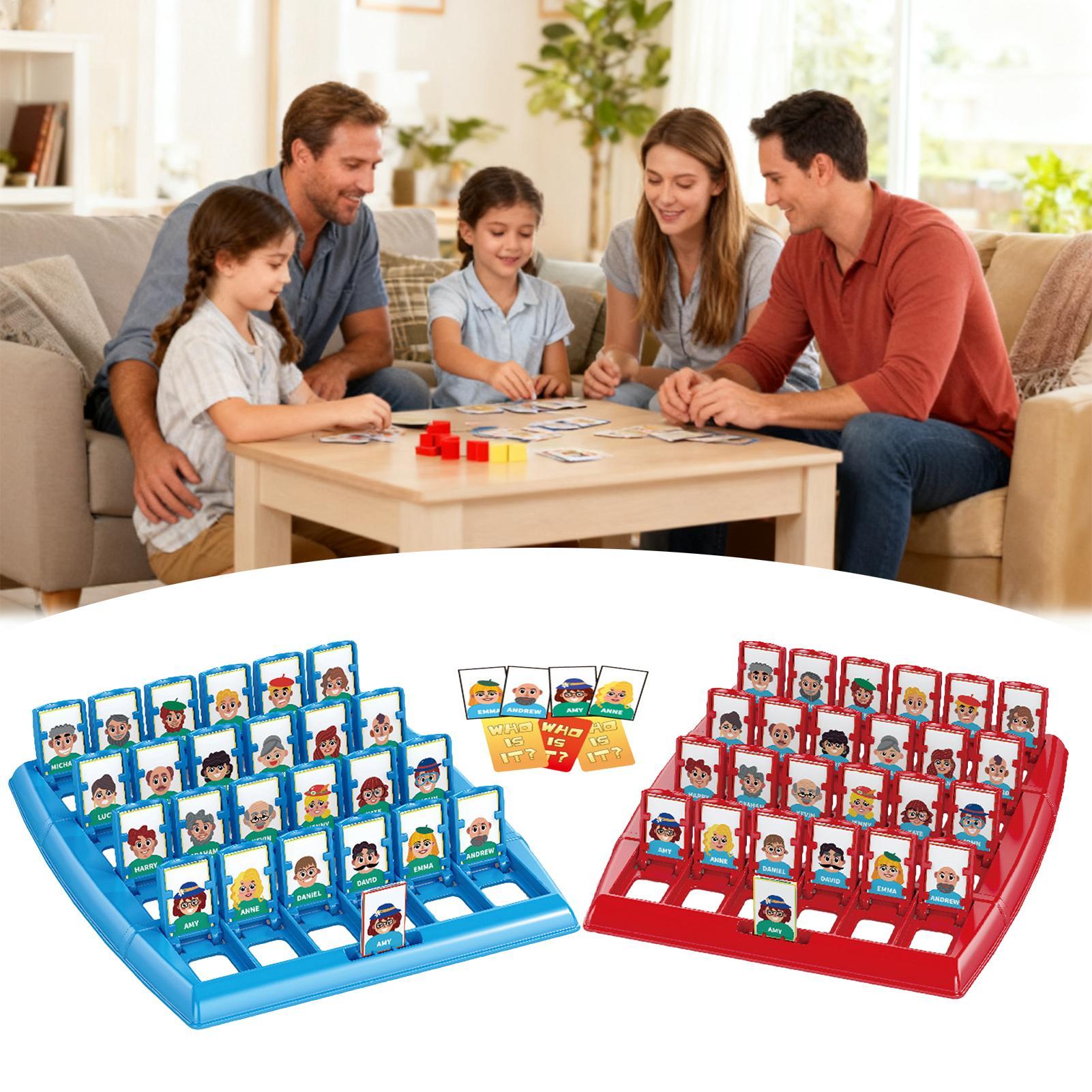 GuessWho I Am Board Game Paren - Board Game For 6 Years Old のレビューと価格