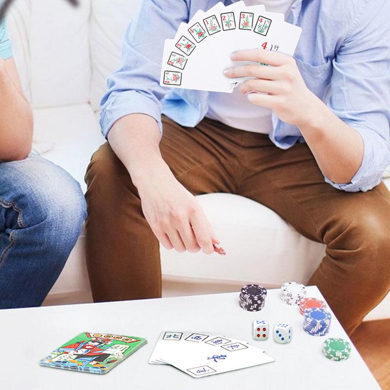 Mahjong Cards Family Game Wate - Card Game Deck のレビューと価格