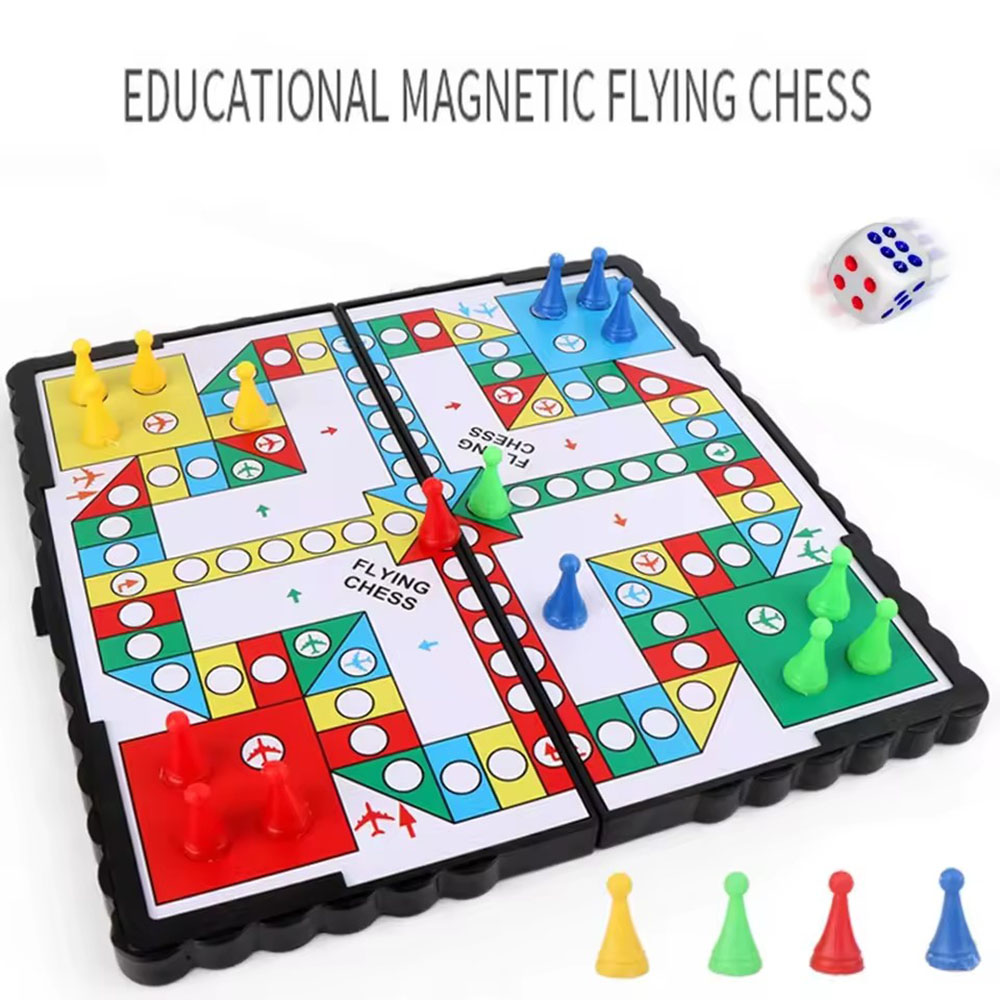 Foldable magnetic flying chess - Magnetic Travel Chess のレビューと価格
