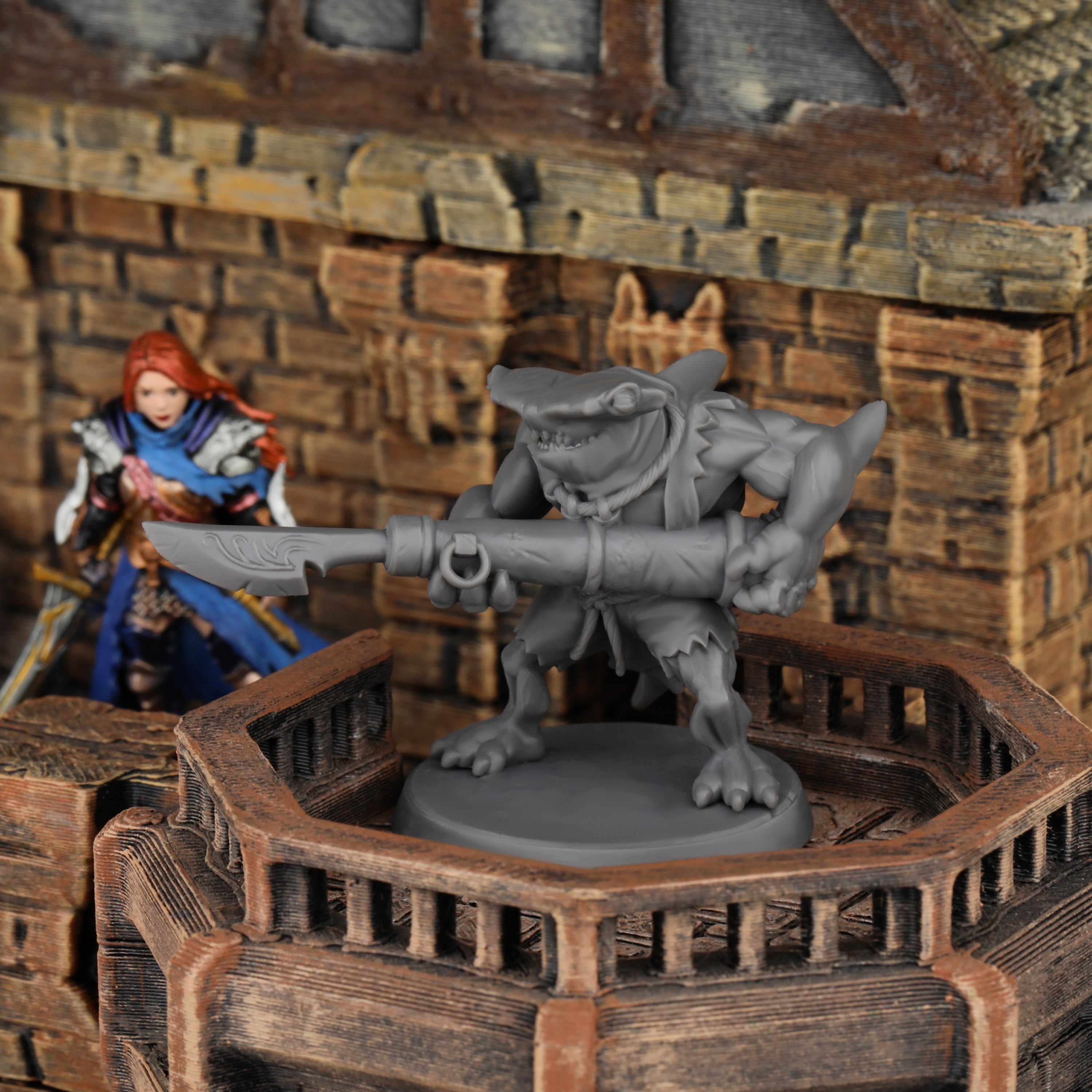 TTRPG Shark with Harpoon Minia - Board Game Quest のレビューと価格