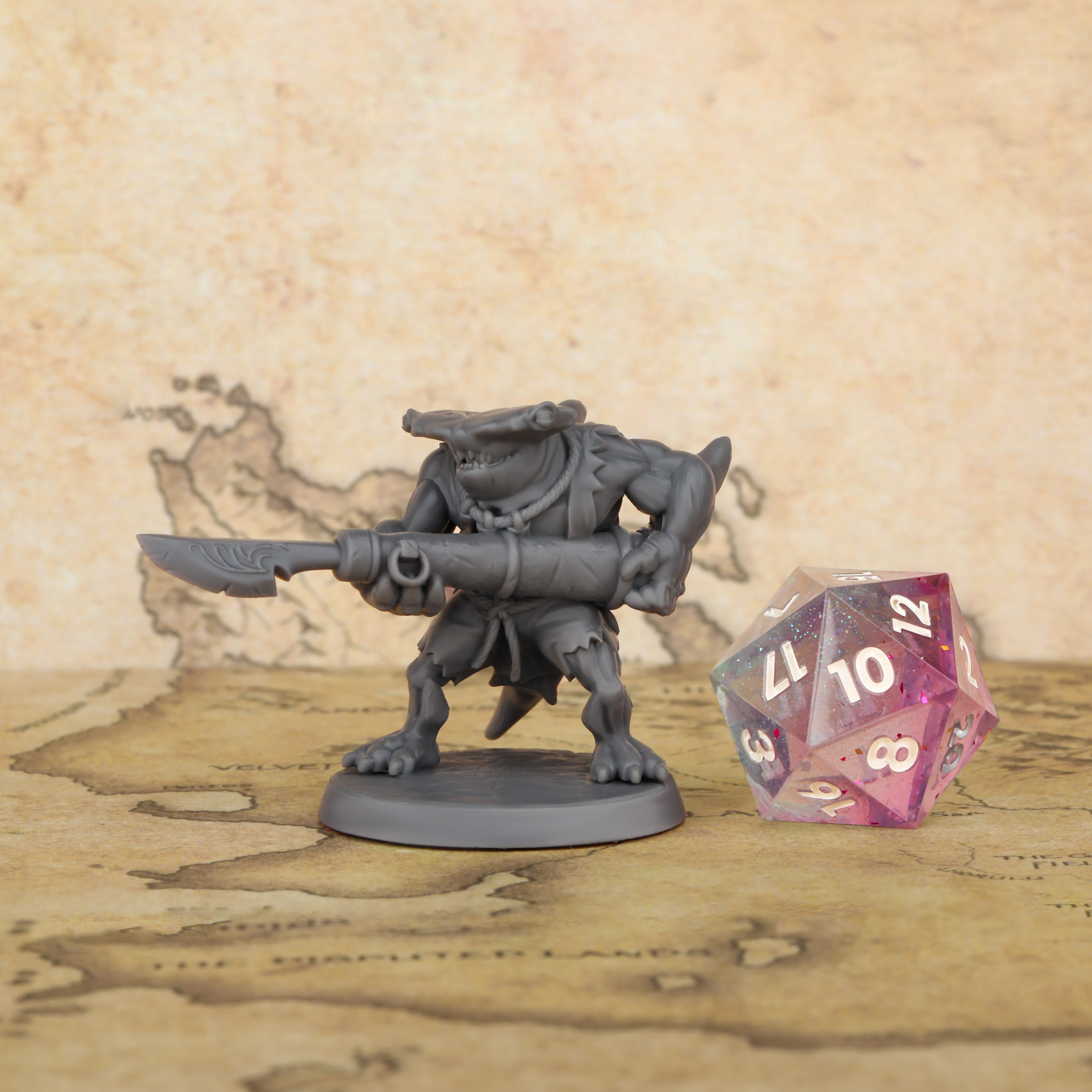 TTRPG Shark with Harpoon Minia - Board Game Quest のレビューと価格
