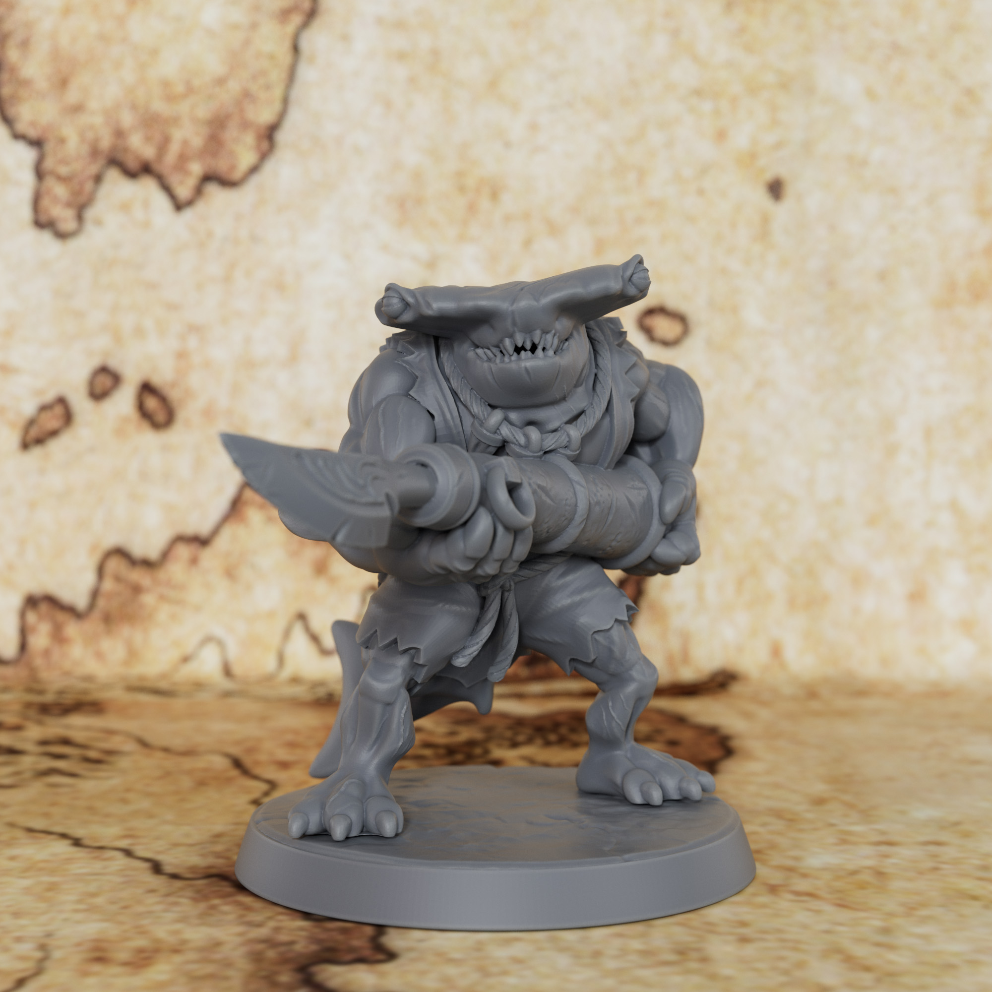 TTRPG Shark with Harpoon Minia - Board Game Quest のレビューと価格