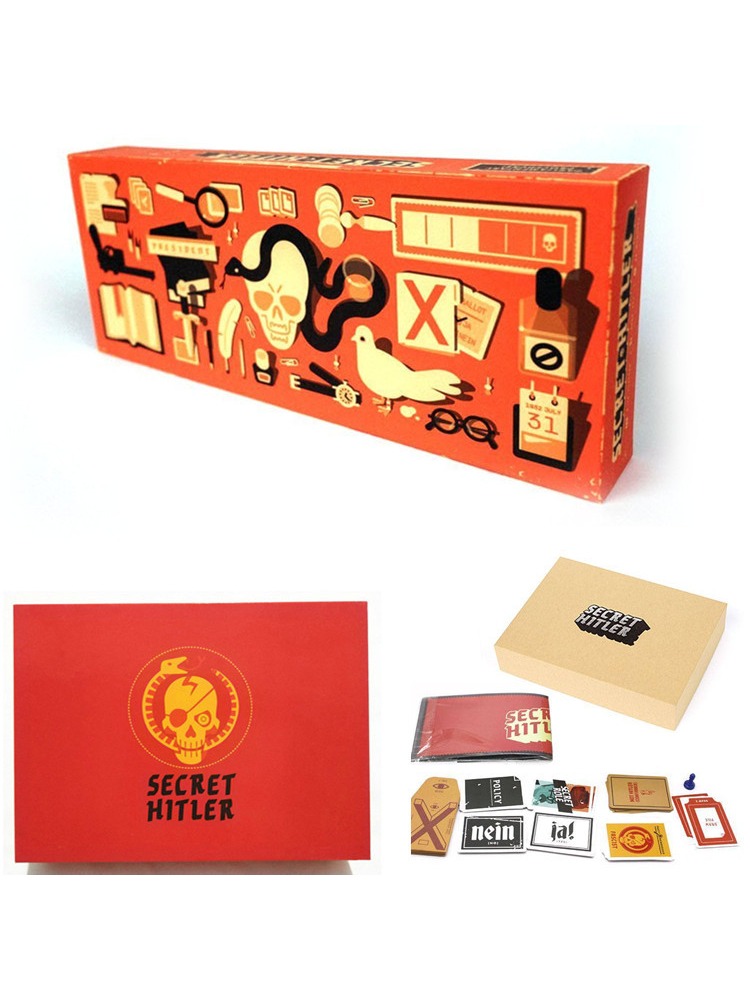 Secret Hitler Board Game Card  - Board Game Hitler のレビューと価格