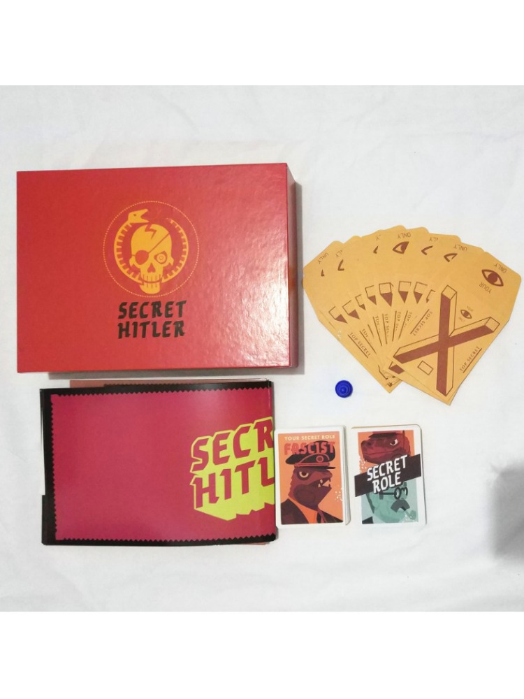 Secret Hitler Board Game Card  - Board Game Hitler のレビューと価格