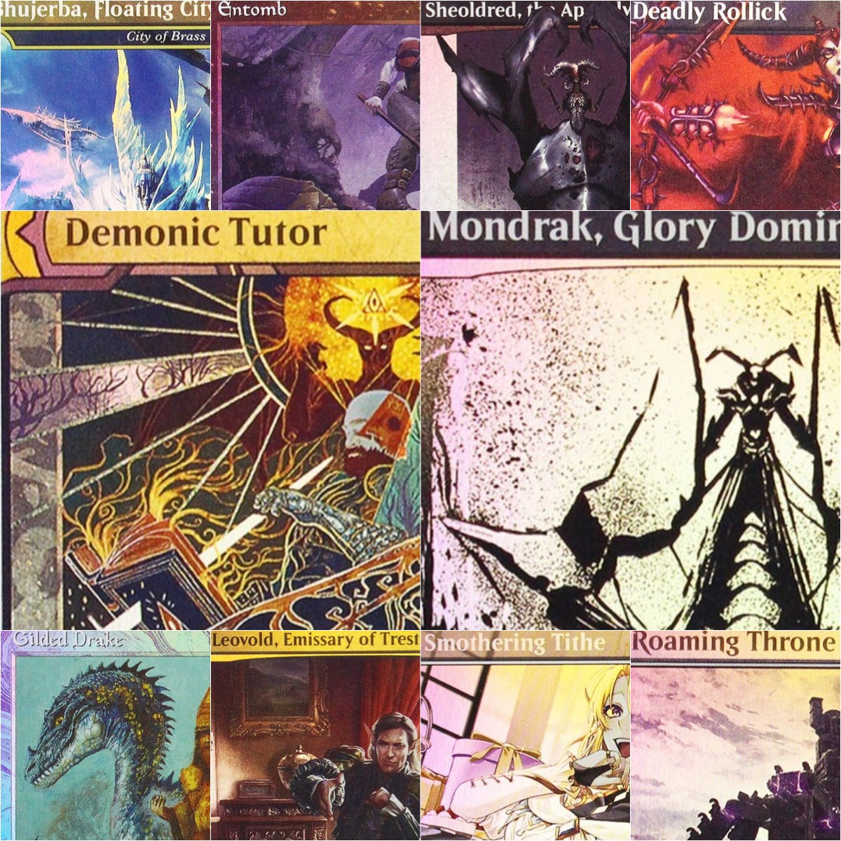 Foil Demonic Tutor/Gilded Drak - Board Game Quest のレビューと価格