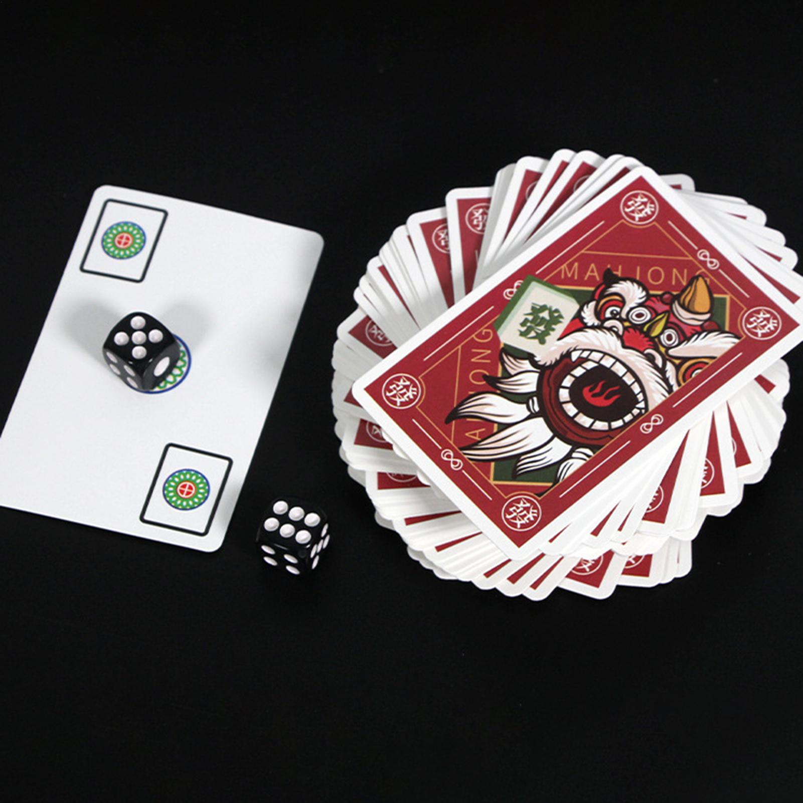 Playing Cards Mahjong Tiles Fa - Card Game Deck のレビューと価格