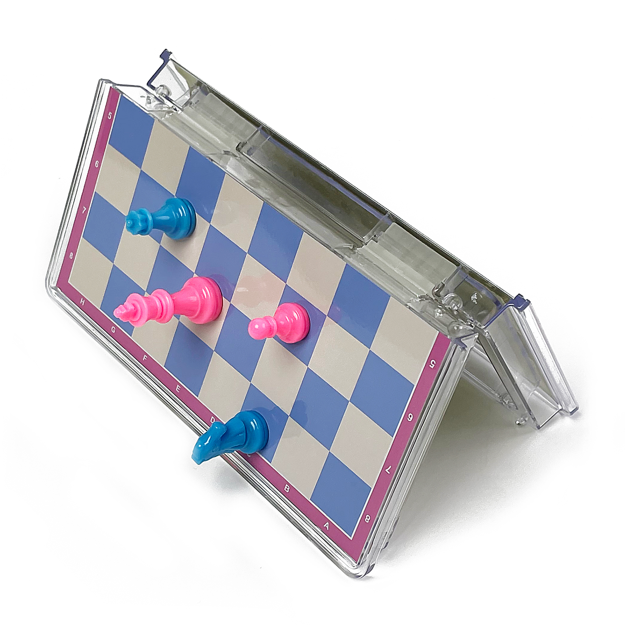 Foldable Magnetic Crystal Ches - Magnetic Travel Chess のレビューと価格