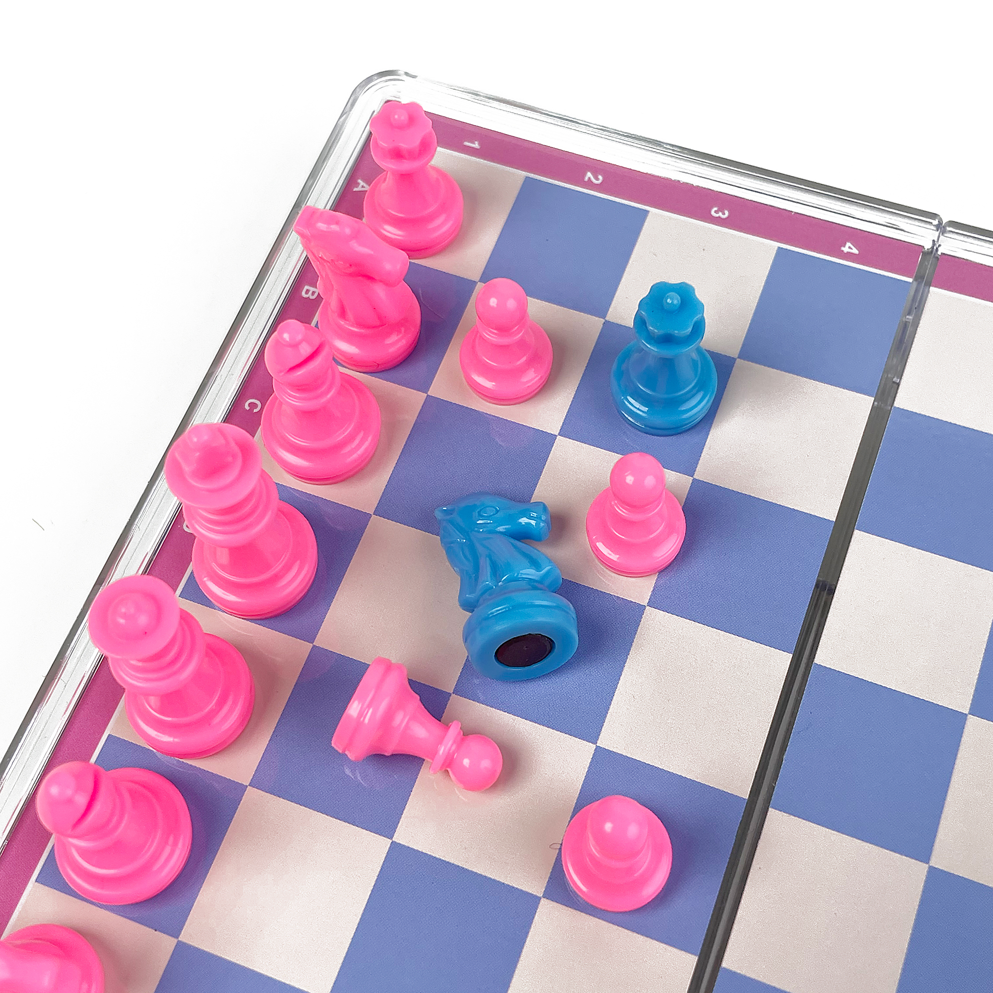 Foldable Magnetic Crystal Ches - Magnetic Travel Chess のレビューと価格