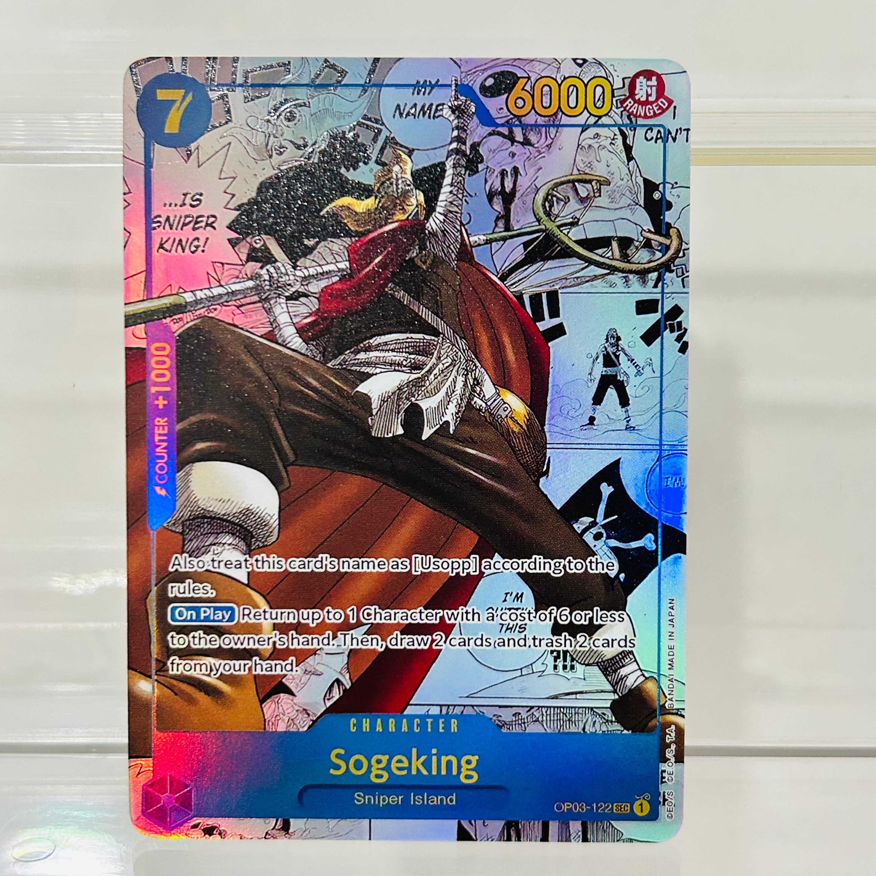 One Piece Sogeking OP03-122 SE - Board Game English のレビューと価格
