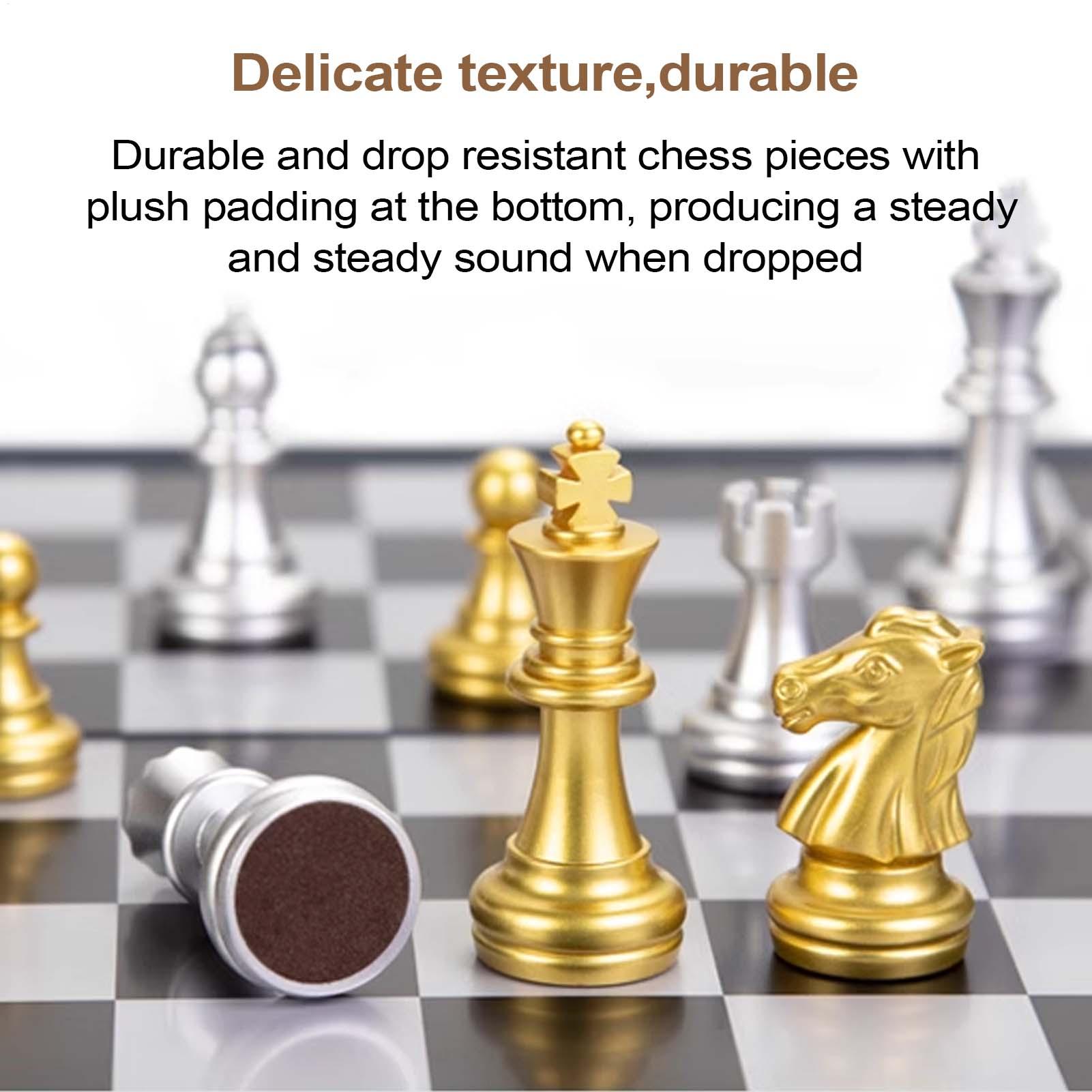 Chess Set Magnetic Board Chess - Magnetic Travel Chess のレビューと価格