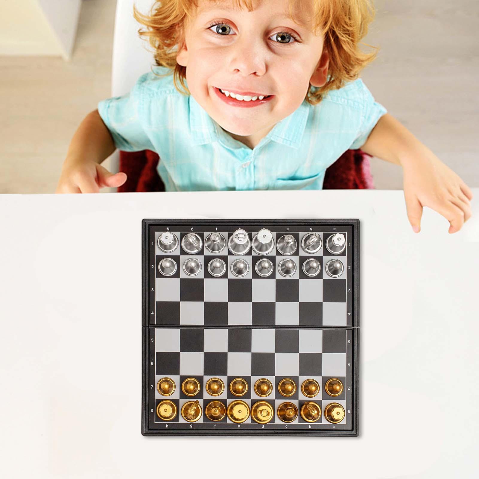 Chess Set Magnetic Board Chess - Magnetic Travel Chess のレビューと価格